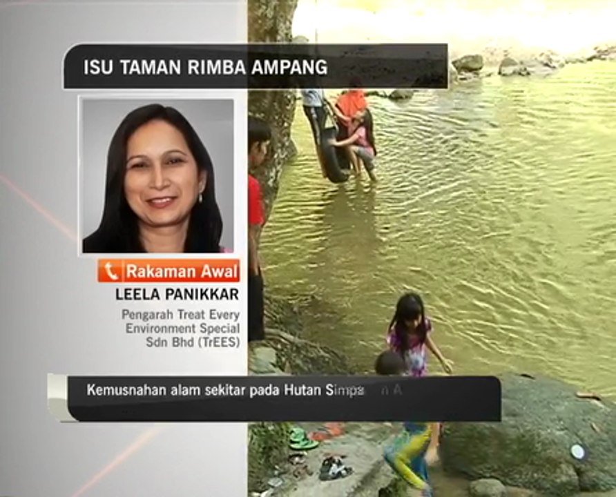 EKVE: Hutan Simpan Ampang berdepan ancaman
