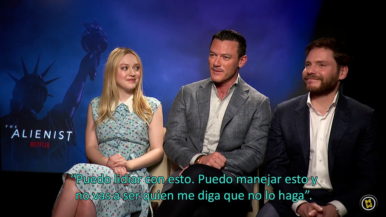 Daniel Brühl, Luke Evans, Dakota Fanning Interview : El Alienista
