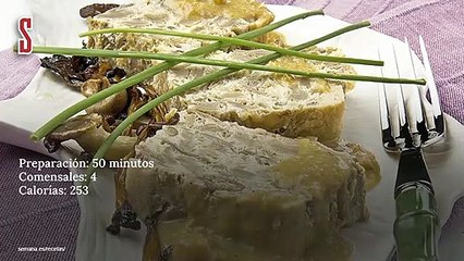 Vídeo Receta: Pastel de setas