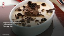 Vídeo Receta: Natillas de pera con chocolate