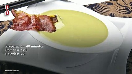 Vídeo Receta: Crema de guisantes