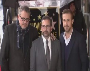 Steve Carell honored with star in Hollywood