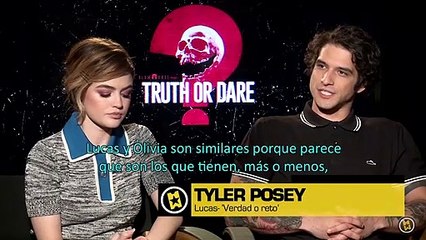 Lucy Hale, Tyler Posey, Jeff Wadlow Interview : Verdad o reto