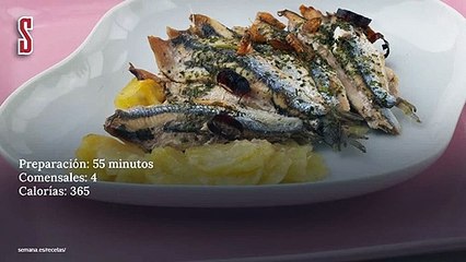 Vídeo Receta: Anchoas en cazuela