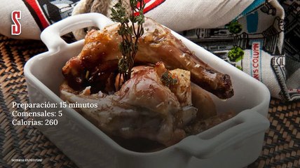 Vídeo Receta: Conejo al ajillo en el horno