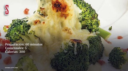 Vídeo Receta: Brécol con salsa de calabacín
