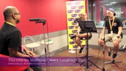 The hitz fm Morning Crew "Flappy Mamak" Language Test