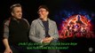 Paul Bettany, Benedict Cumberbatch, Tom Hiddleston, Elizabeth Olsen, Anthony Russo Interview 2: Vengadores: Infinity War
