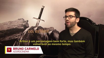 Rei Arthur - A Lenda da Espada Entrevista (1) Charlie Hunnam