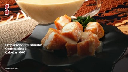 Vídeo Receta: Batatas en dulce de coco