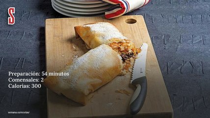Vídeo Receta: Strudel, la tarta de manzana más original