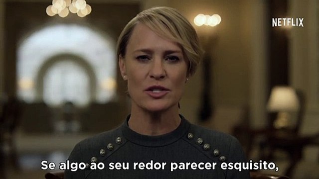 House of Cards 5ª Temporada Teaser Mensagem da Administração Underwood