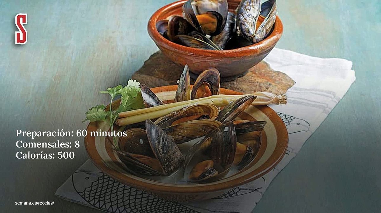 Vídeo Receta: Mejillones en jugo sabroso