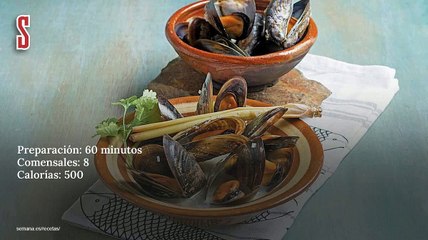 Vídeo Receta: Mejillones en jugo sabroso