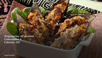 Vídeo Receta: Mejillones rellenos