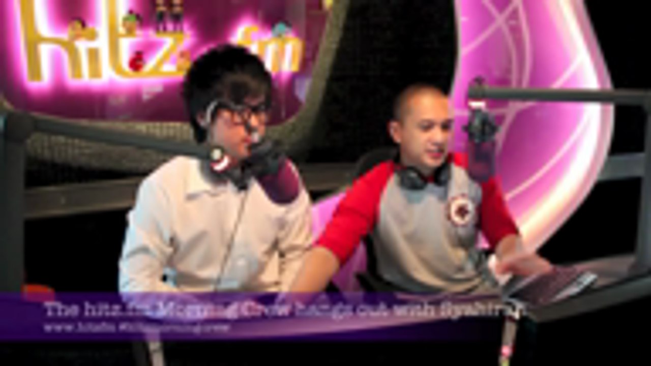 The hitz.fm Morning Crew hangs out with Syahiran