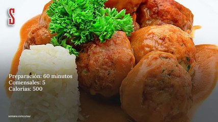 Vídeo Receta: Albóndigas de merluza con langostinos o gambas