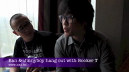 Ean and Jinnyboy hang out with Booker T