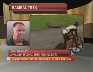 John Beasley sasar tiga pelumba Sukan Olimpik Rio 2016