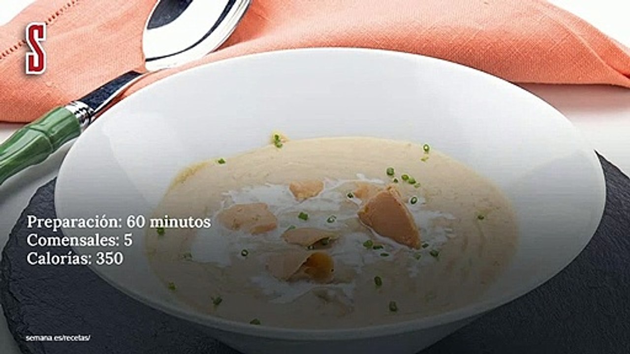 Vídeo Receta: Crema de lentejas con foie