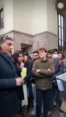 Koç Üniversitesi’nde Öğrenci Dekanı’ndan, taleplerini dile getiren öğrencilere: Sen ne diyorsun ulan!