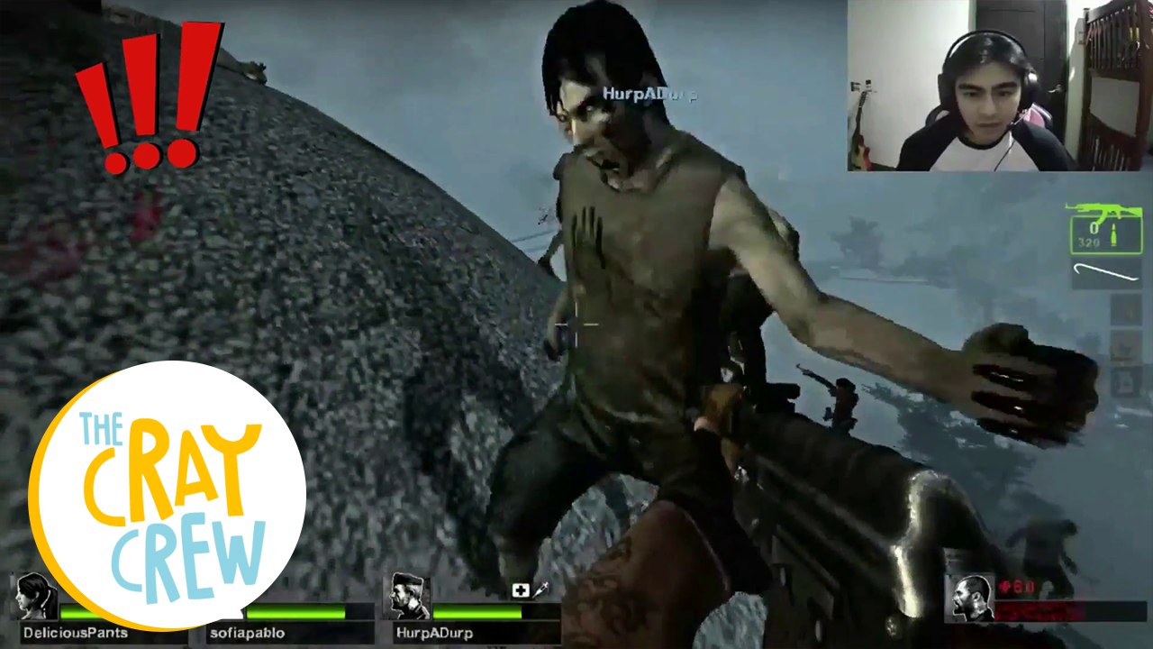 The Cray Crew: Cray Crew boys’ intense and terrifying ‘Left 4 Dead’ gameplay! (Part 2)