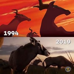 &#039;El Rey León&#039; de acción real Vs. de animación