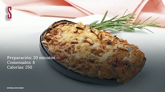 Vídeo Receta: Berenjenas rellenas