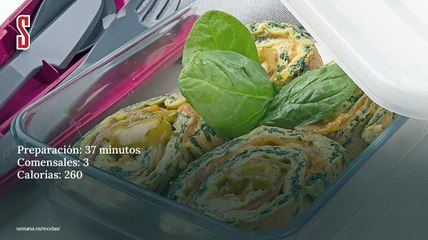 Vídeo Receta: Brazo de gitano de espinacas con salmón y salsa de eneldo