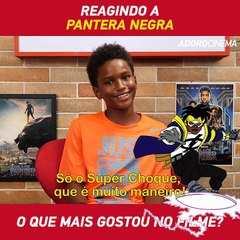 Pantera Negra Reportagem - Crianças reagindo ao filme