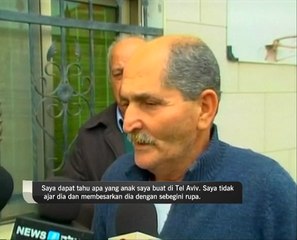 Bapa suspek kejadian tembak di Israel mohon maaf