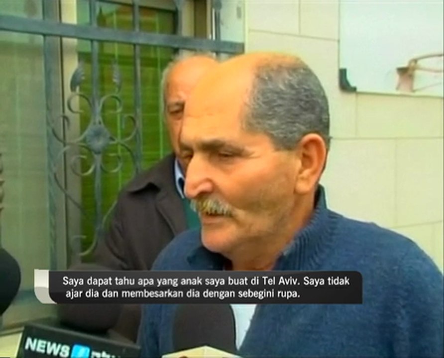 Bapa suspek kejadian tembak di Israel mohon maaf