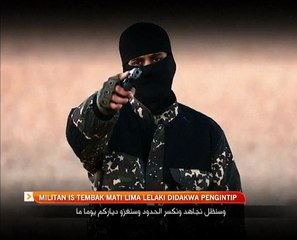 Militan DAISH tembak mati lima lelaki didakwa pengintip