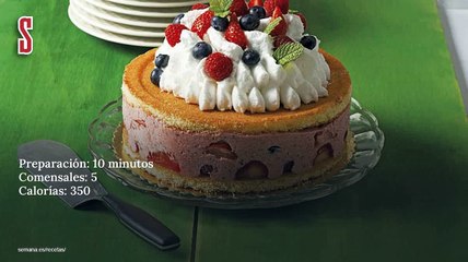 Vídeo Receta: Tarta de frutos rojos