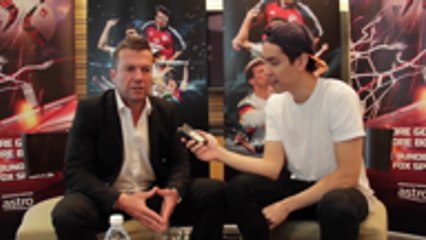 Ryan Hangs Out With Lothar Matthäus