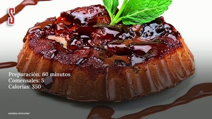 Vídeo Receta: Tarta de plátano y chocolate