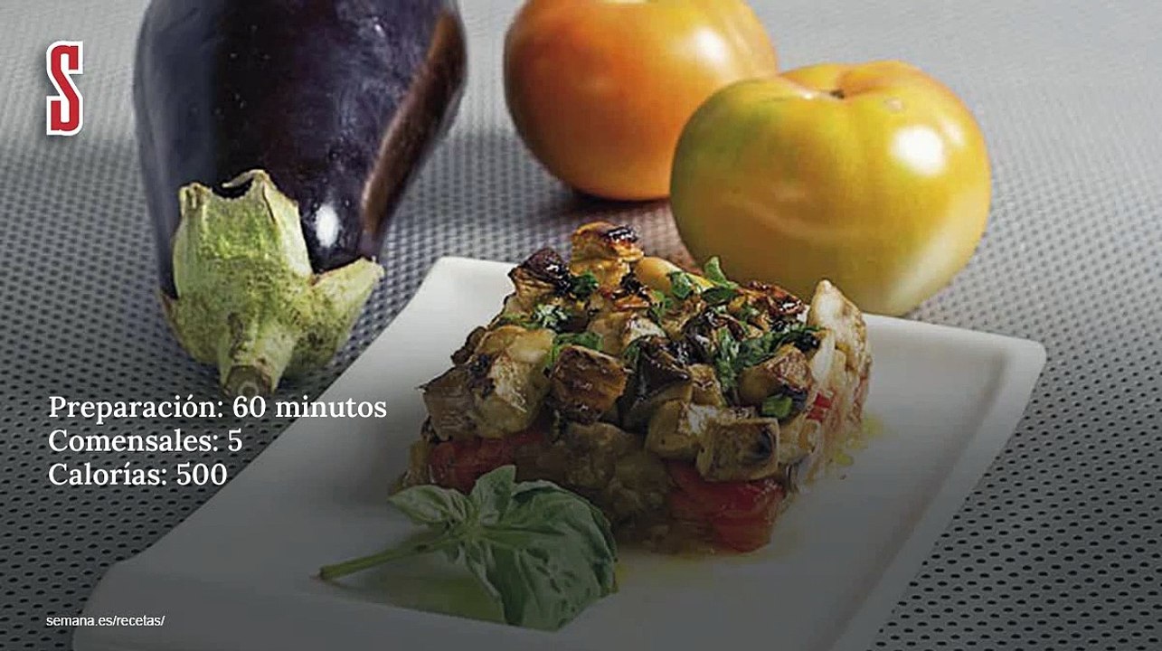 Vídeo Receta: Receta Cazuela de berenjenas y pimientos