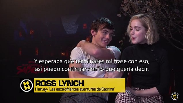 Ross Lynch, Kiernan Shipka Interview : Las escalofriantes aventuras de Sabrina