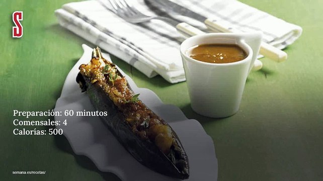 Vídeo Receta: Berenjenas rellenas de gambas