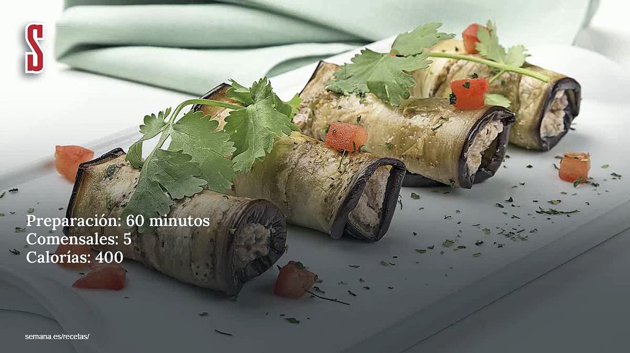 Vídeo Receta: Berenjenas con pasta de nueces
