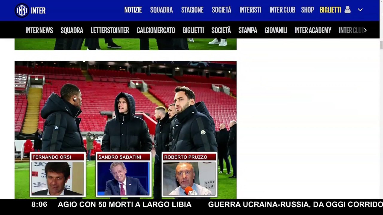 Liverpool-Inter: la notte della mission impossible ▷ "Leggero turnover per Klopp, per Inzaghi discorso diverso"