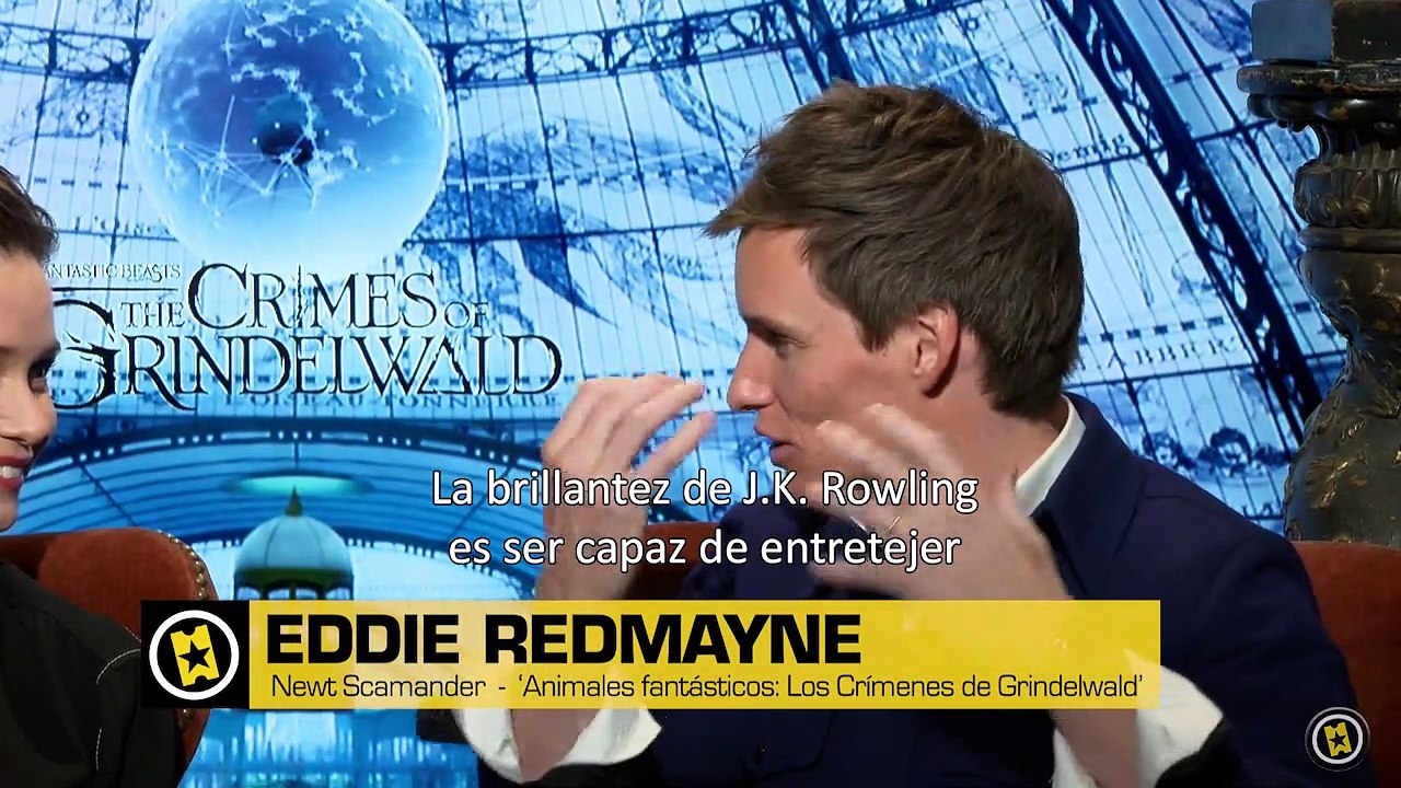 Zoë Kravitz, Jude Law, Eddie Redmayne, Callum Turner, Katherine Waterston Interview 4: Animales fantásticos: Los Crímenes de Grindelwald