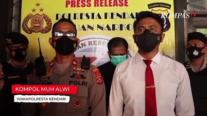 Oknum ASN di Kendari Menangis saat Digerebek Polisi Terlibat Narkoba