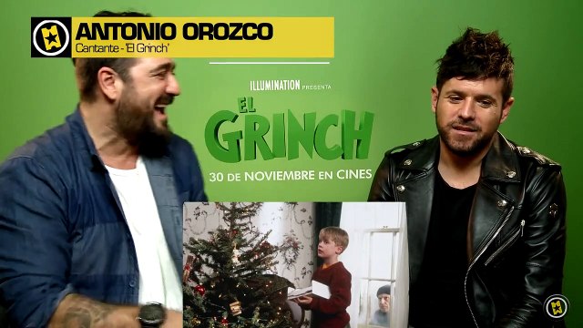 Ernesto Alterio, Antonio Orozco Interview : El Grinch
