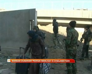 Mangsa dijadikan 'perisai manusia' DAISH diselamatkan