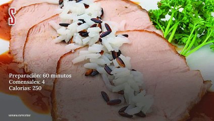 Vídeo Receta: Lomo con salsa agridulce