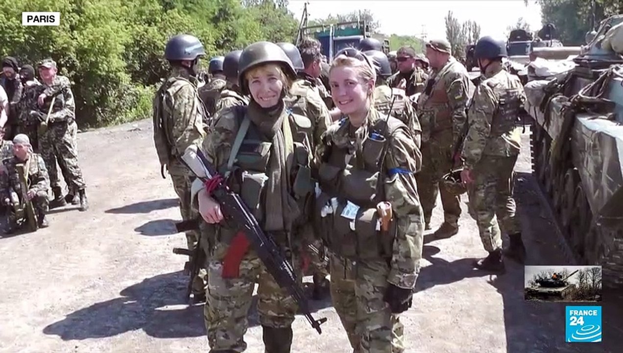 Guerre en Ukraine : Olena Bilozerska, l'un des visages féminins de l'armée ukrainienne