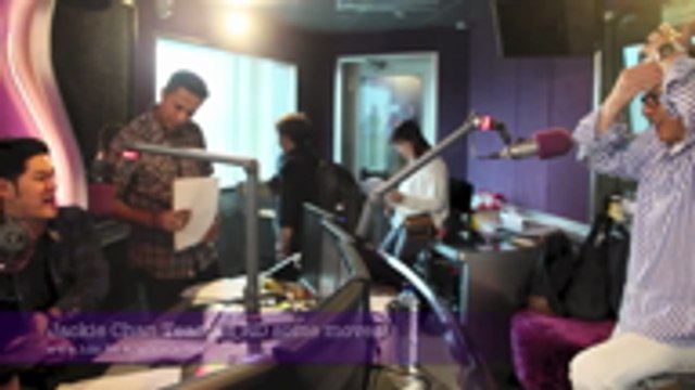 Jackie Chan teaches RD some killer moves!