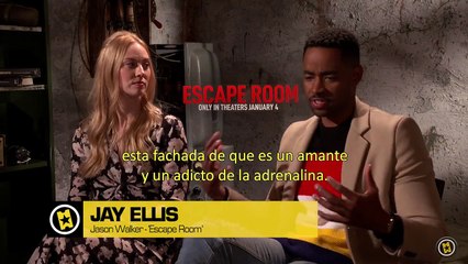 Jay Ellis, Adam Robitel, Deborah Ann Woll Interview : Escape Room