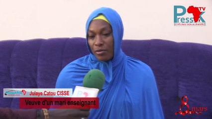 #8Mars - Veuve d’enseignant, Mme Camara raconte son calvaire avec la maigre pension mensuelle qu’elle perçoit